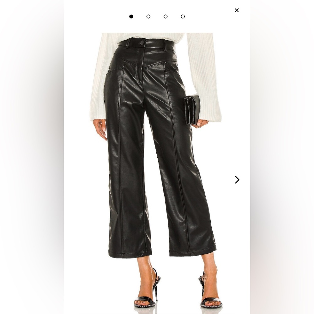 Lovers + Friends gently used leather pants